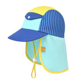Goldie + Ace Stripe Panel Legionnaires Swim Hat