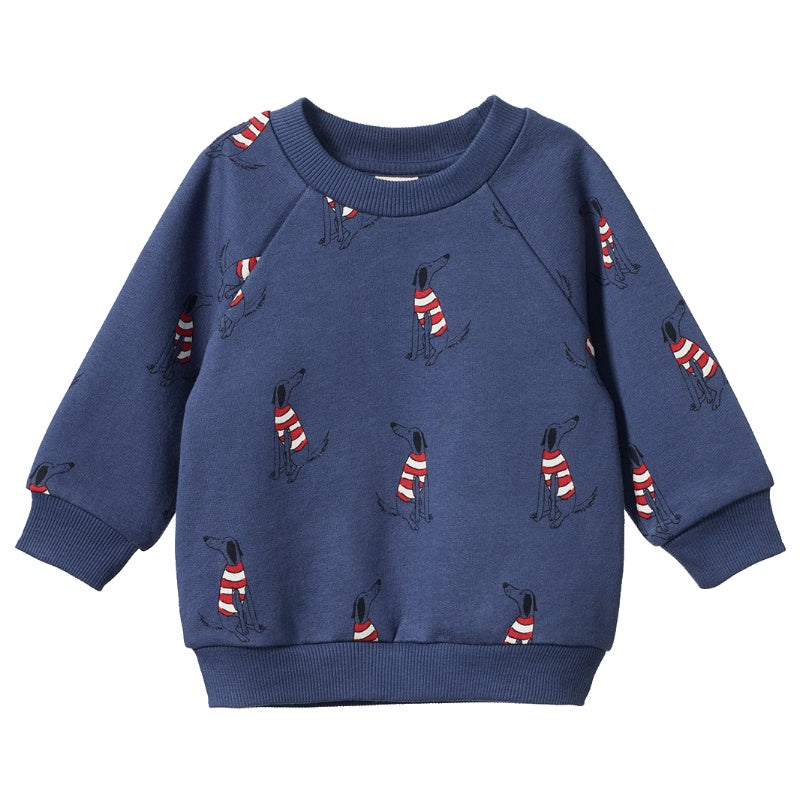 Nature Baby Emerson Sweater - Best Friend Indigo