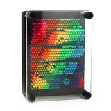 Rainbow Plastic Pin Art