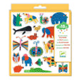 Djeco 60 Felt Stickers - Animals Everywhere!