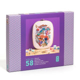 Djeco Atelier 58 - Floral Beadwork Embroidery Kit