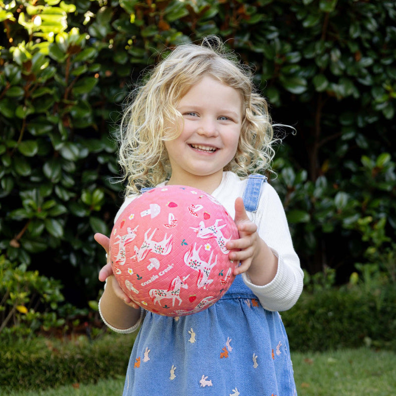 7 Inch Playground Ball - Unicorn Garden