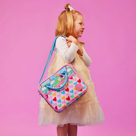 The Somewhere Co. Mini Lunch Case - Rainbow Garden