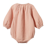 Nature Baby Meadow Bodysuit - Muslin Rose Dust