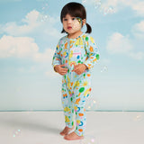 Halcyon Nights LS Romper - Happy Camper