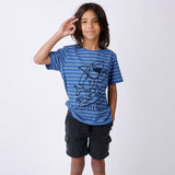 Minti Blasted Deluxe Cargo Short - Black Wash