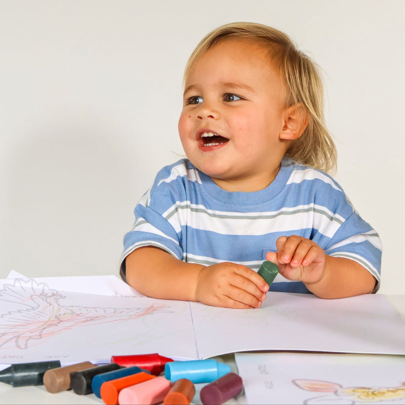 Honeysticks Toddlers First Colouring In Book - Endangered Animals