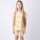 Minti Bike Pant - Happy Sunrise