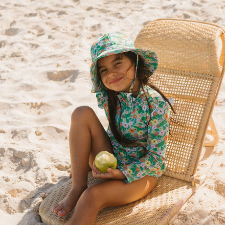 Acorn Zip Rashie Top & Shorts - Eden