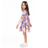 Rock Your Baby LS Dress - Unicorn Daisy