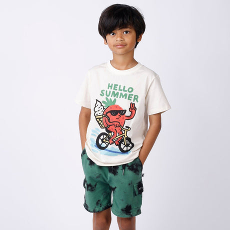 Minti Cargo Short - Crash Green