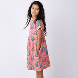 Minti Painted Rainbow Dress