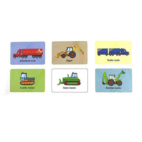 Diggers & Trucks Snap Cards