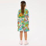 Rock Your Baby LS Dress - Happy Land Green