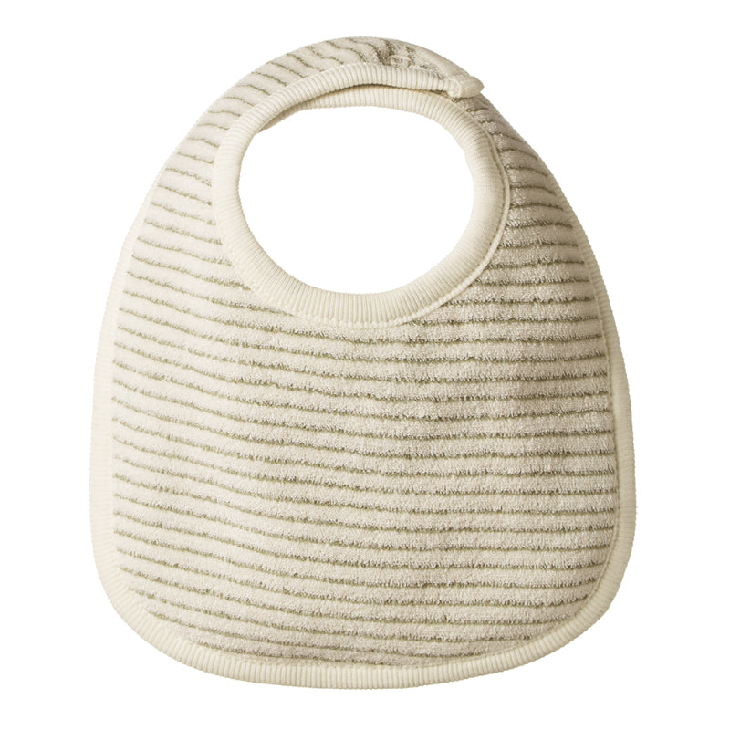 Nature Baby Dribble Bibs 3PK - Pinstripe/Nat/Nettle
