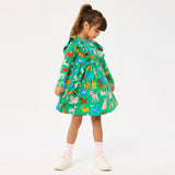Rock Your Baby LS Dress - Park Life Green