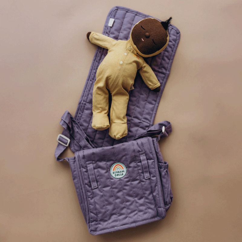 Olli Ella Convertible Changing Set - Lavender