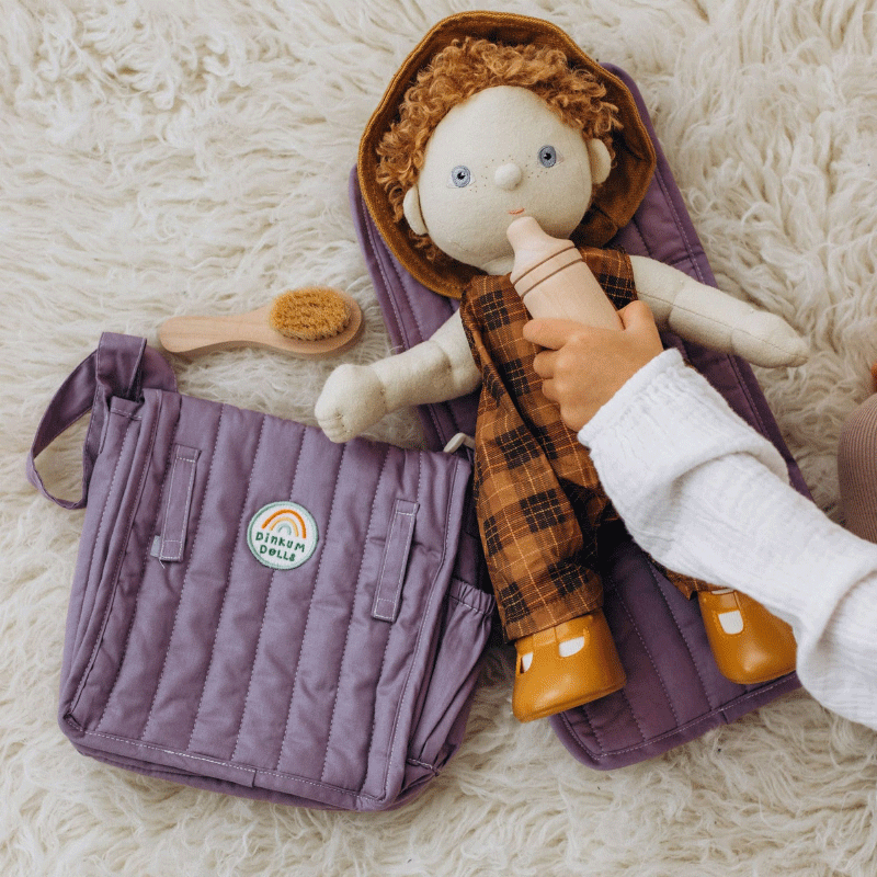 Olli Ella Convertible Changing Set - Lavender