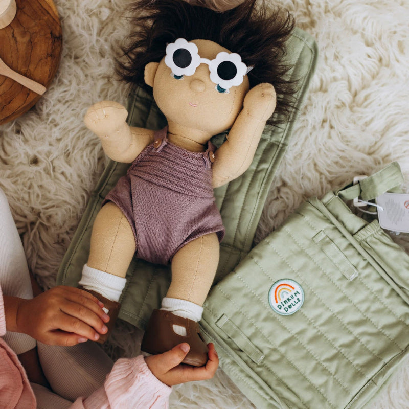 Olli Ella Convertible Changing Set - Sage