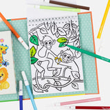 Tiger Tribe Colouring Set - Zoo
