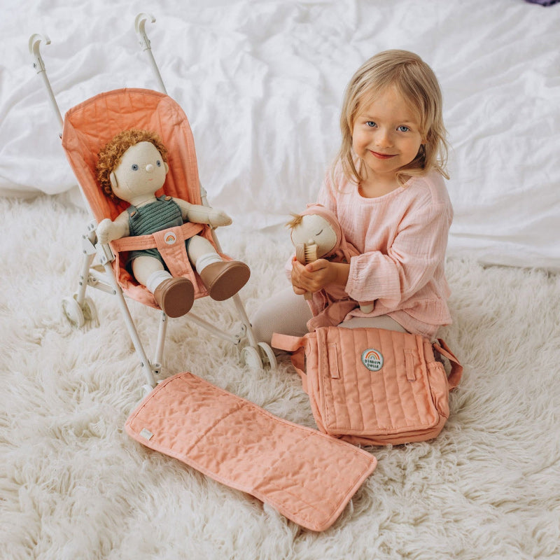 Olli Ella Sollie Stroller 2.0 - Rose