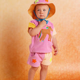 Halcyon Nights Terry Shorts - Giddy Up