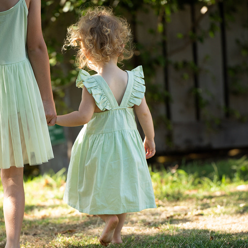 Peggy Momo Dress - Sage