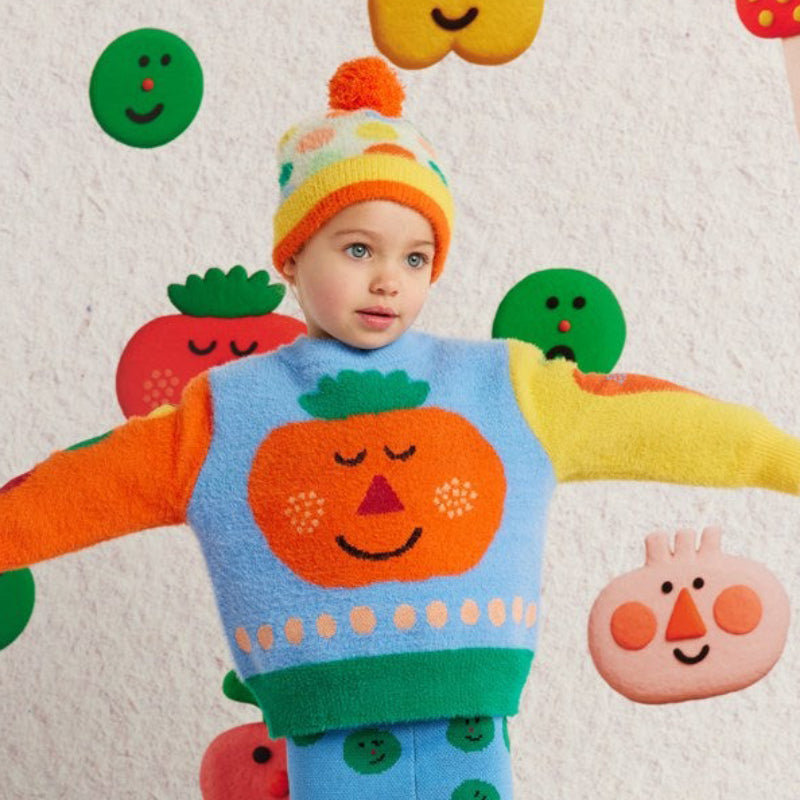 Halcyon Nights Knit Jumper - Pocket Patch