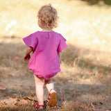 Peggy Finley Onesie - Phlox Pink
