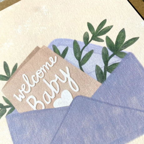Welcome Baby Card - Gender Neutral