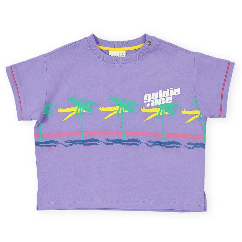 Goldie + Ace T-Shirt - Oversized Palm Beach