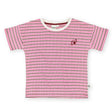 Goldie + Ace Waffle Stripe T-Shirt - Pink
