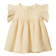 Nature Baby Bonnie Dress - Golden Stripe