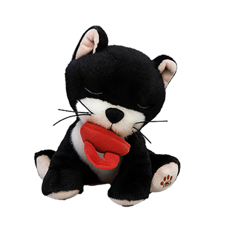 Olli Ella Binky Kitten - Kit Black/White