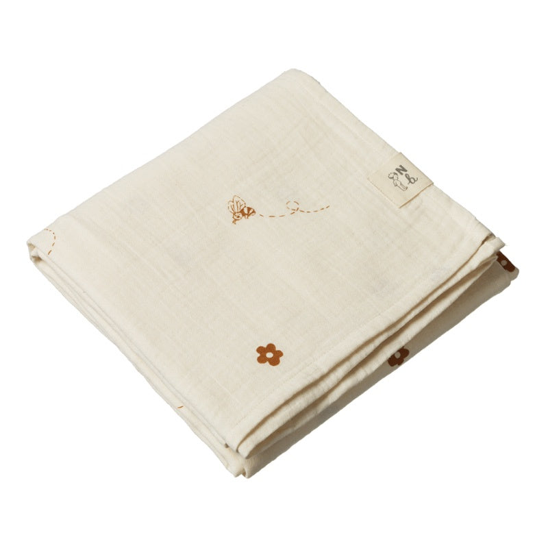 Nature Baby Muslin Wrap - Bumble Bee