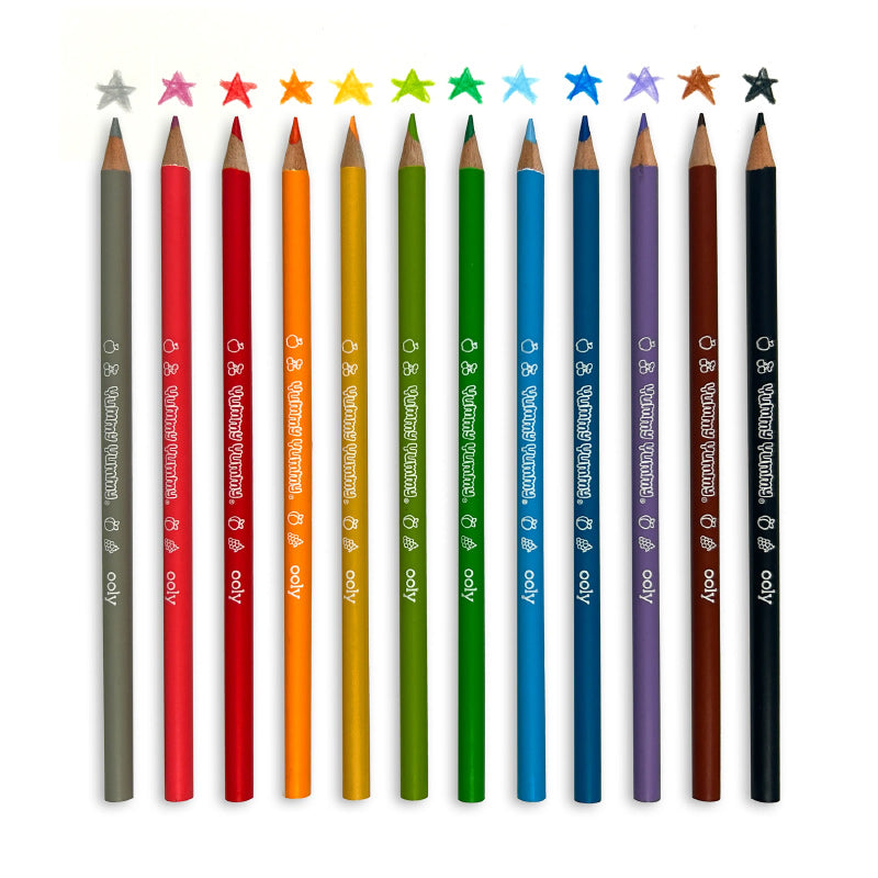Ooly Pencils - Yummy Fruit Scented 12PK