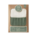 Nature Baby SS Bodysuit Derby 2PK - Nat/Nettle