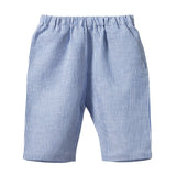 Nature Baby Dae Pants Linen - Blue Stripe