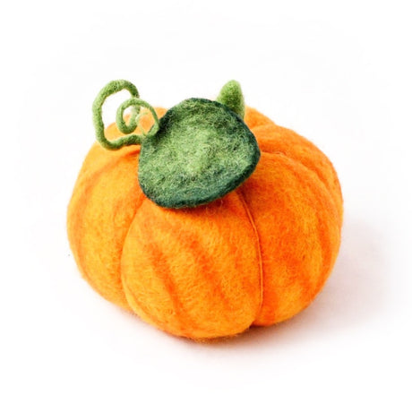 Felt Orange Pumpkin