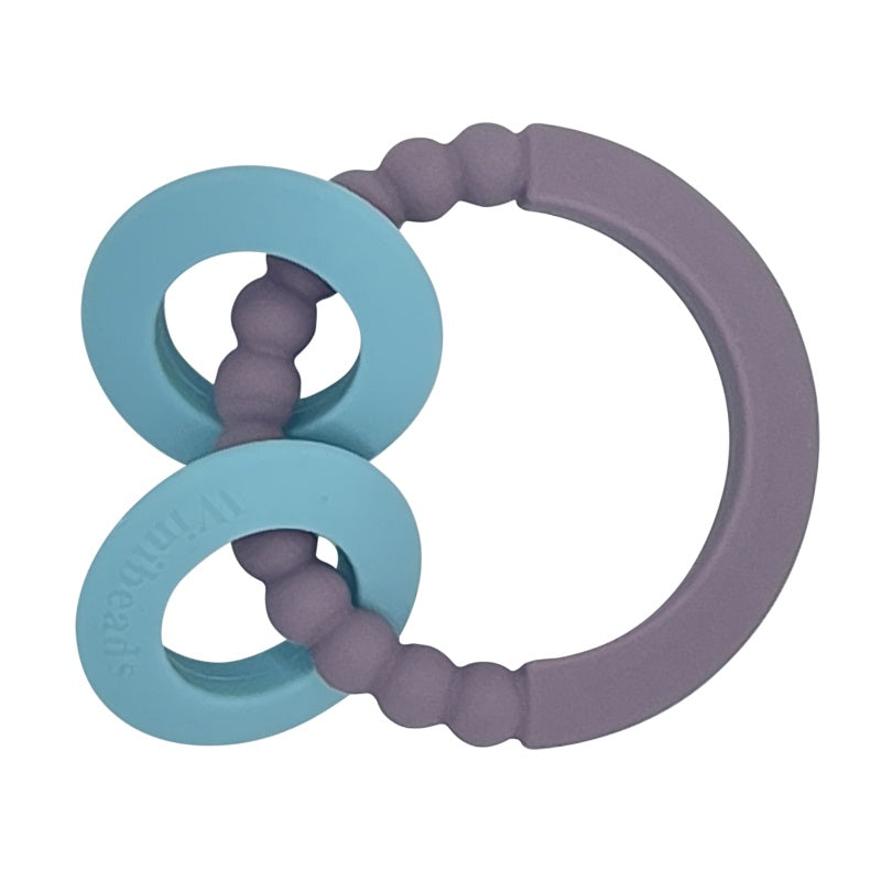 Winibeads Ring Teether - Elderberry & Aqua