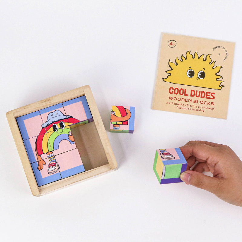 Journey of Something Wooden Block Puzzle - Cool Dudes