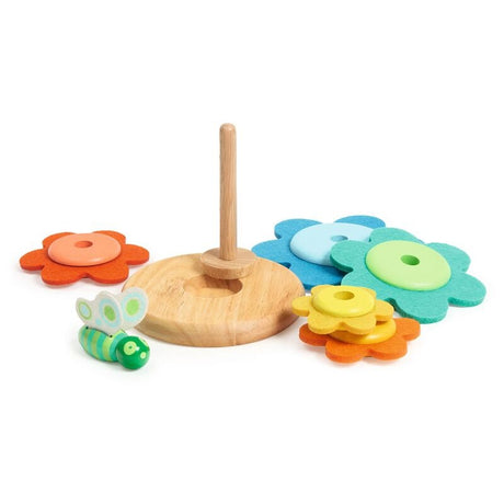 Djeco Butterflower Colourful Stacker