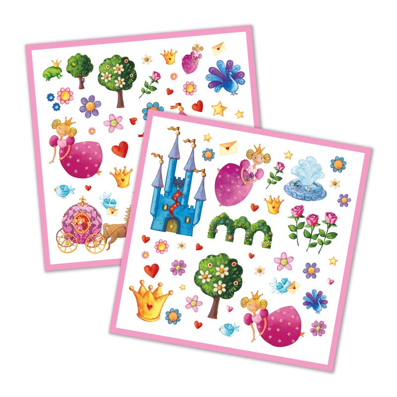 Djeco 160 Stickers - Princess Marguerite