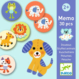 Djeco 30PC Stuffed Animal Memory Game