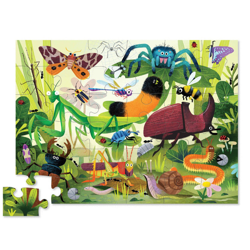 Classic Floor Puzzle 36PC - Backyard Bugs