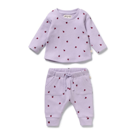 Wilson & Frenchy Organic Waffle Set - Berry Plums