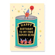 Fave Human Bean Card