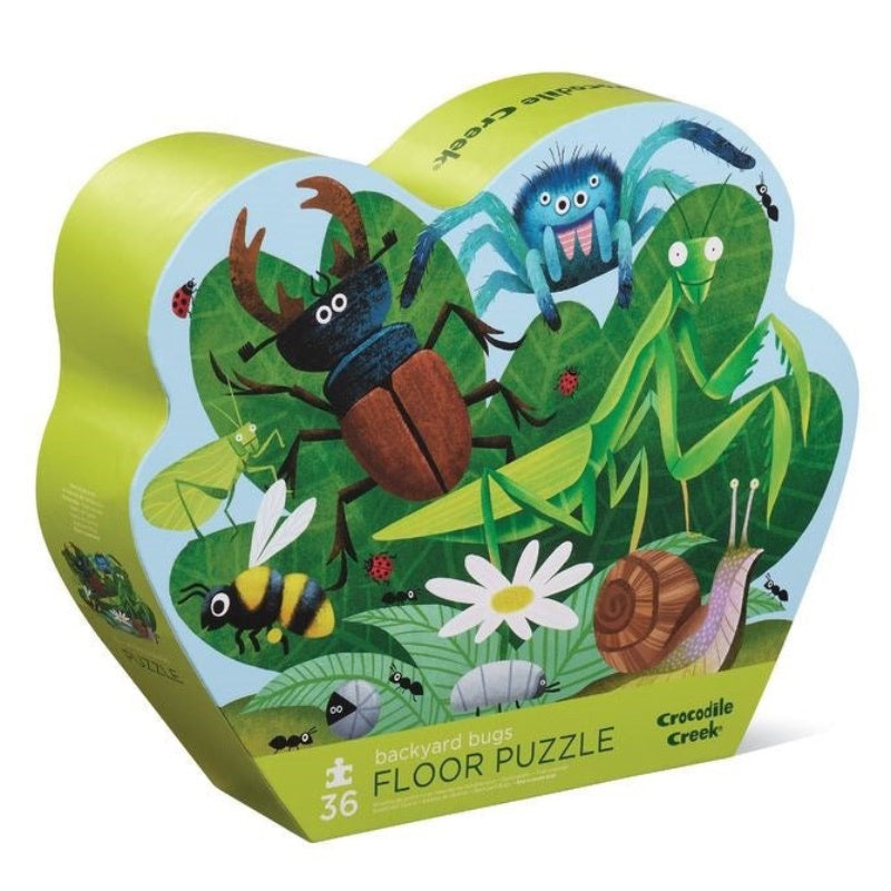 Classic Floor Puzzle 36PC - Backyard Bugs