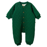Nature Baby Long Sleeve Juno Quilted Romper - Eden