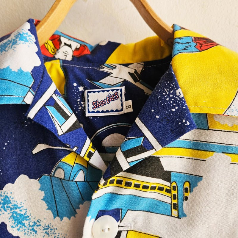 Shorties Disco Shirt - Superman
